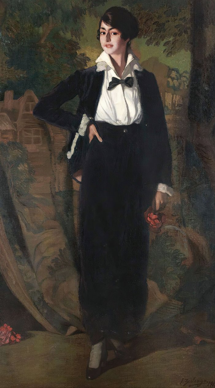 Neiti Souty, 1915. tekijältä Ignacio Zuloaga y Zabaleto
