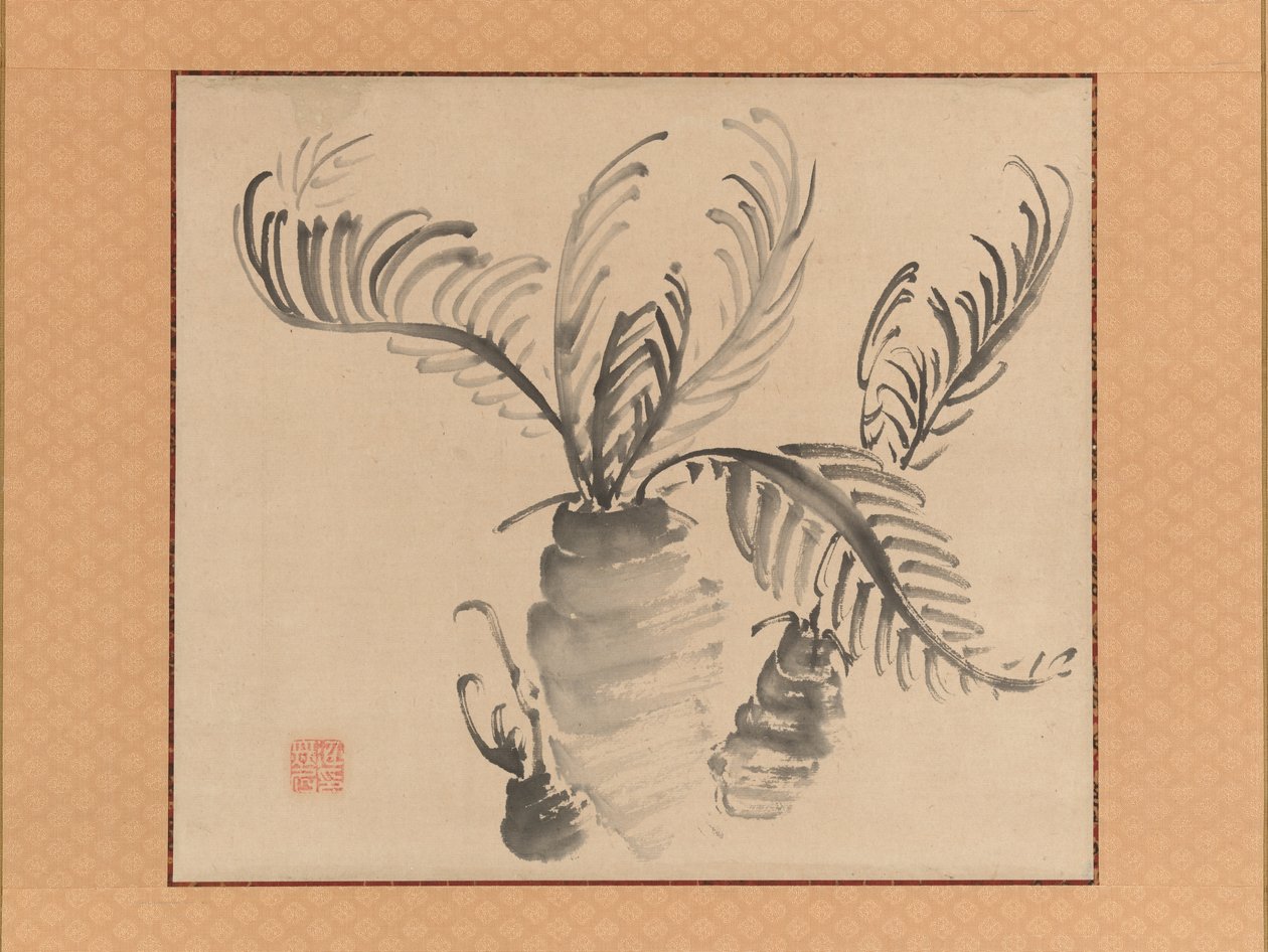 Cycad, 1700-luvun puoliväli. tekijältä Ike no Taiga