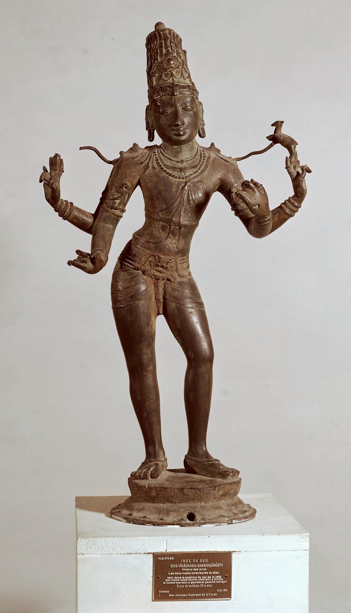 Shiva Vinadhara Dakshina-Murti, dravidi (pronssi) (katso myös 247235) tekijältä Indian School