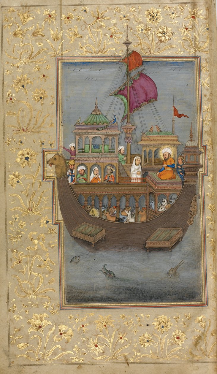 Nooan arkki, 1600-luku tekijältä Indian Art