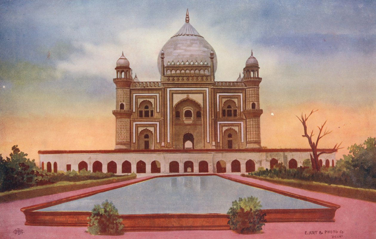 Safdar Jangin hauta, Delhi (värikuva) tekijältä Indian photographer
