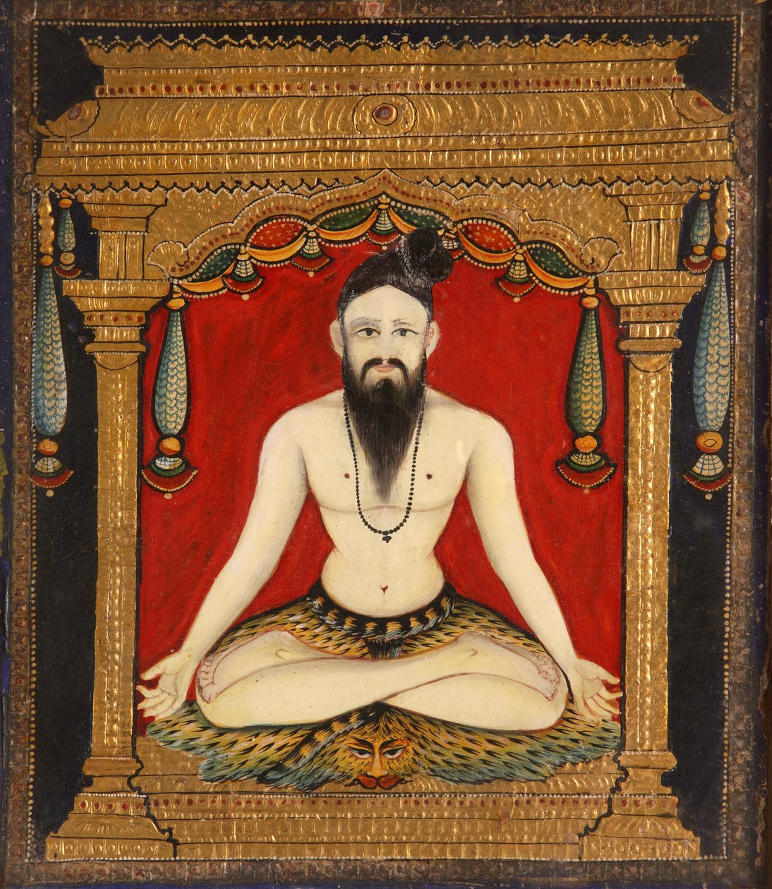 A sadhu (liima, väriaine ja kulta) tekijältä Indian School