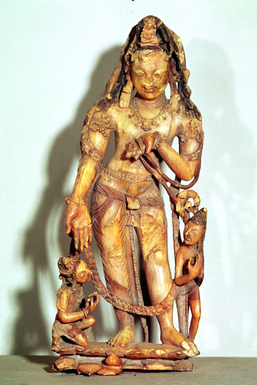 Avalokitesvara-hahmo, Kashmirista tekijältä Indian School
