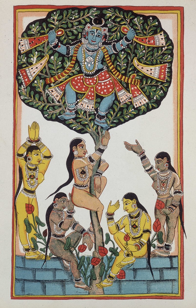 Krishna ja 5 jumalatarta tekijältä Indian School