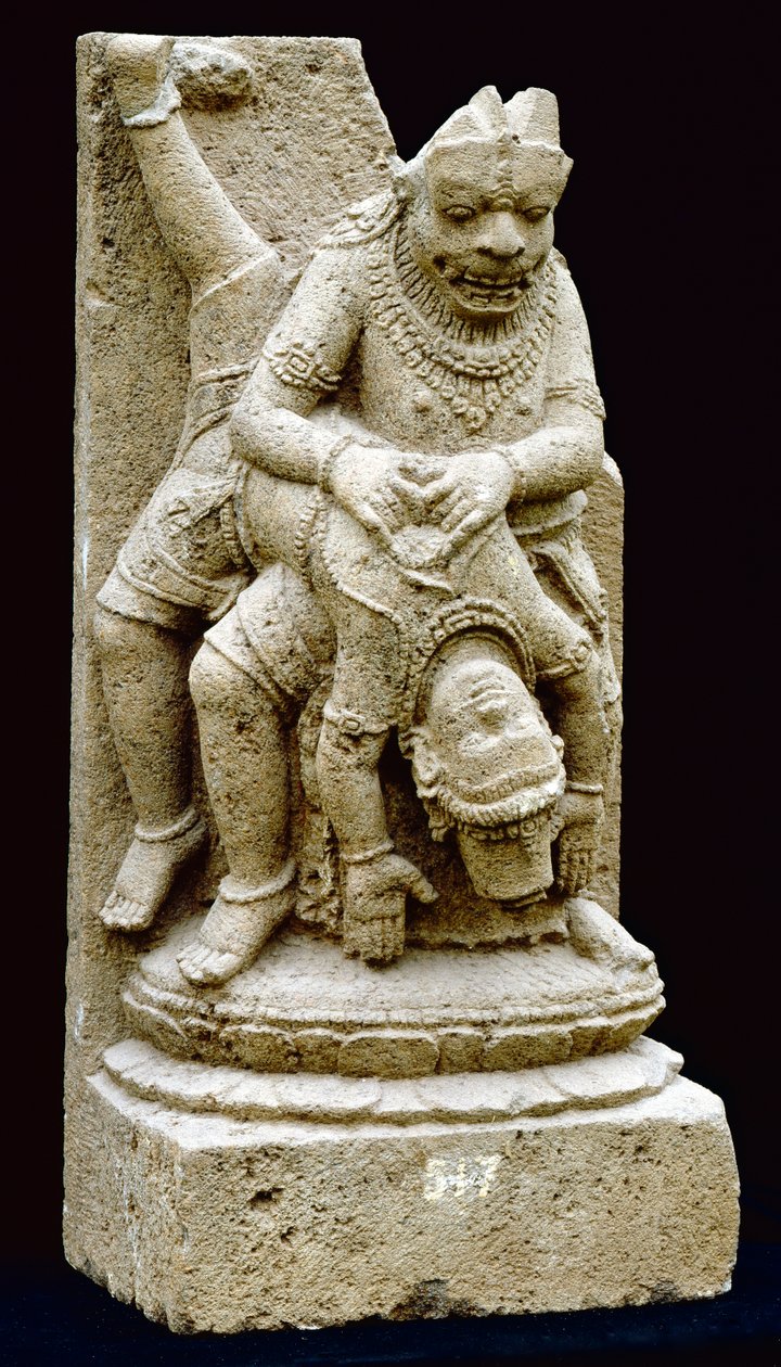 Vishnu hahmona Narasimha (andesiitti) tekijältä Indonesian School