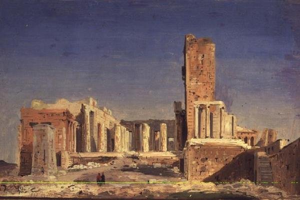 Akropolis tekijältä Ippolito Caffi