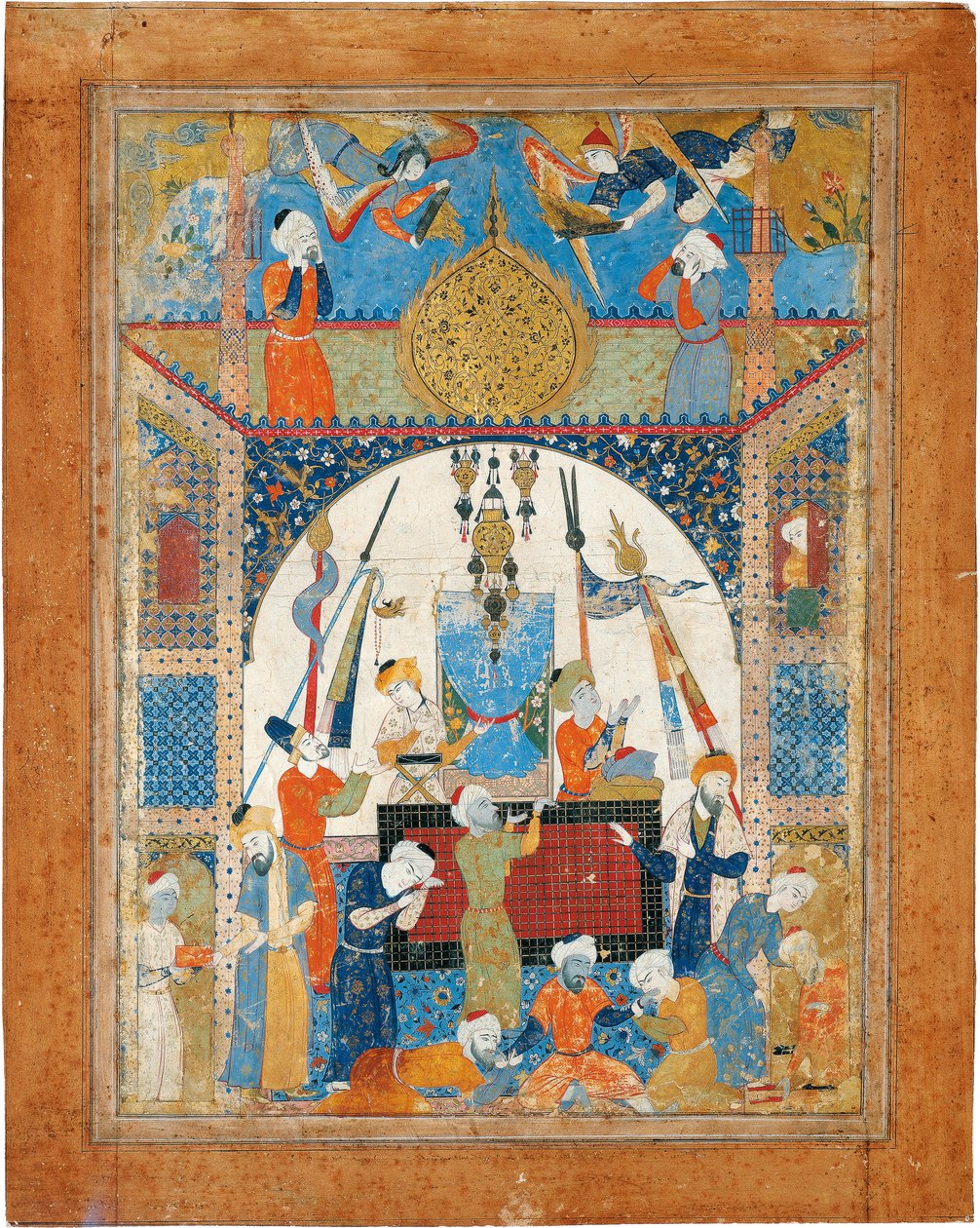 Kohtaus mausoleumista tekijältä Iranian Master