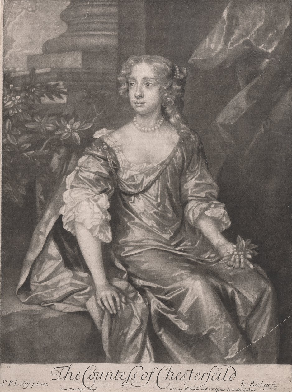 Elizabeth, Chesterfieldin kreivitär (1640-1665) tekijältä Isaac Beckett