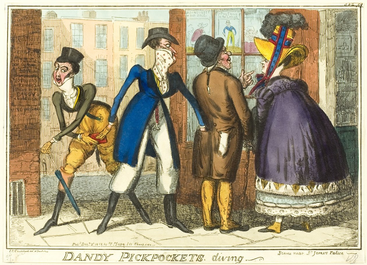 Dandy Taskuvarkaat Sukellus tekijältä Isaac Robert Cruikshank