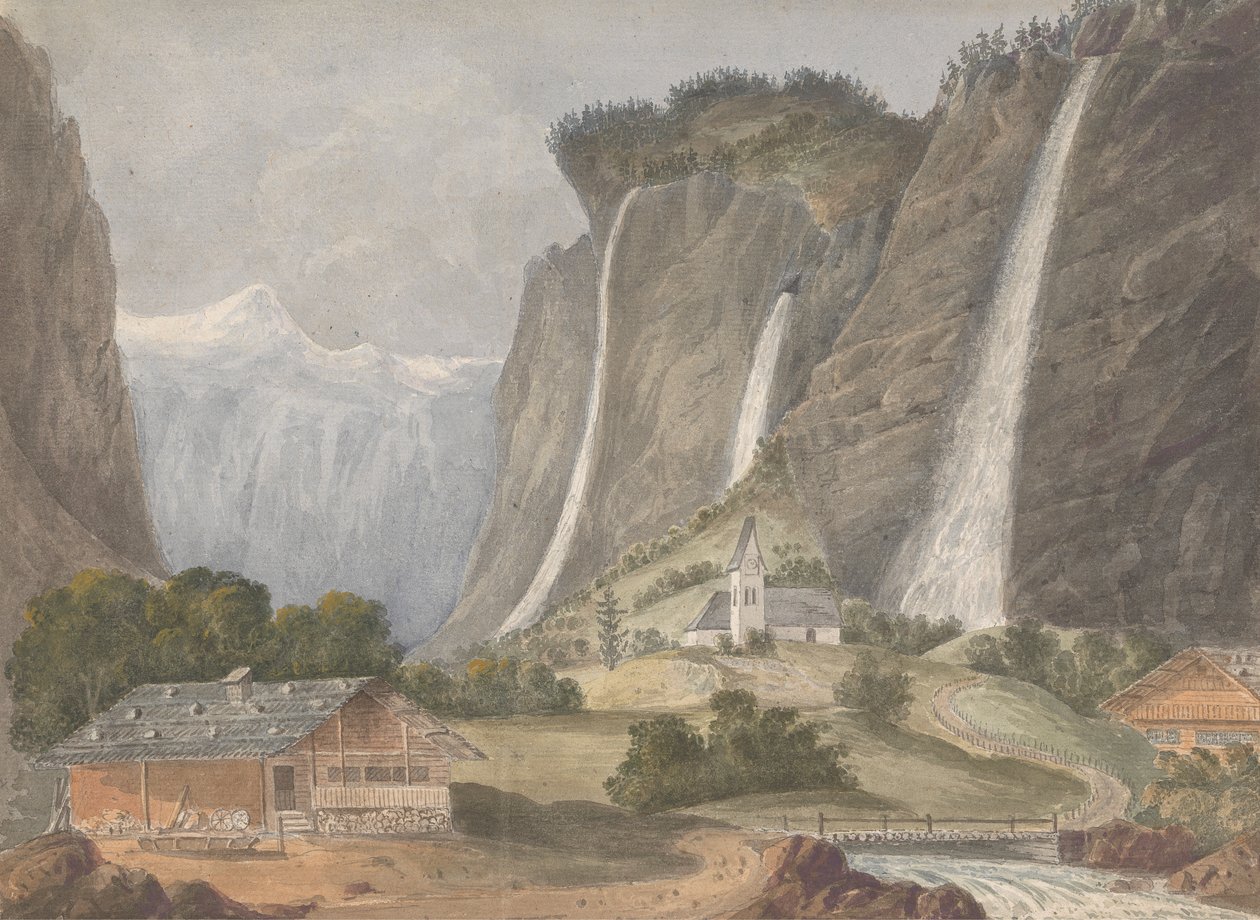 Staubbach, Lauterbrunnen (Sveitsi) tekijältä Isaac Weld