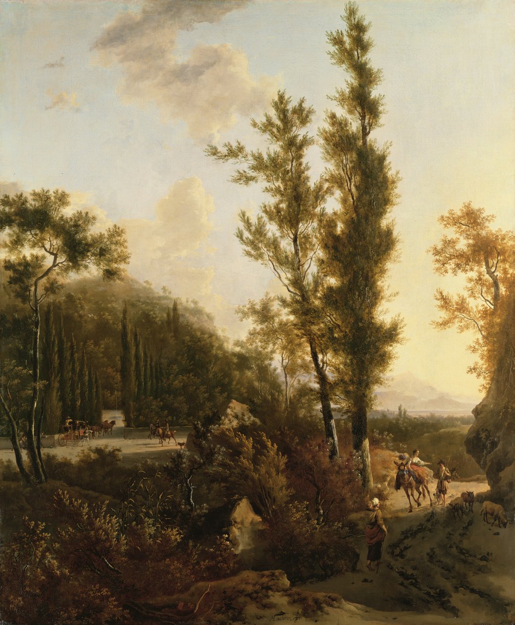Maisema tekijältä Isaac de Moucheron