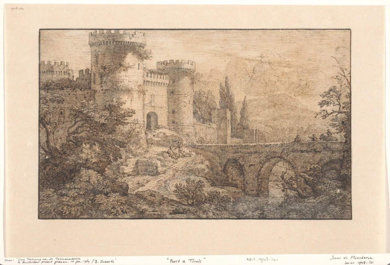 Poort ja Tivoli tekijältä Isaac de Moucheron
