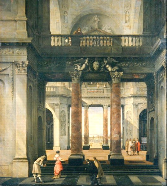 Palatsin sali tekijältä Isaac van Nickele