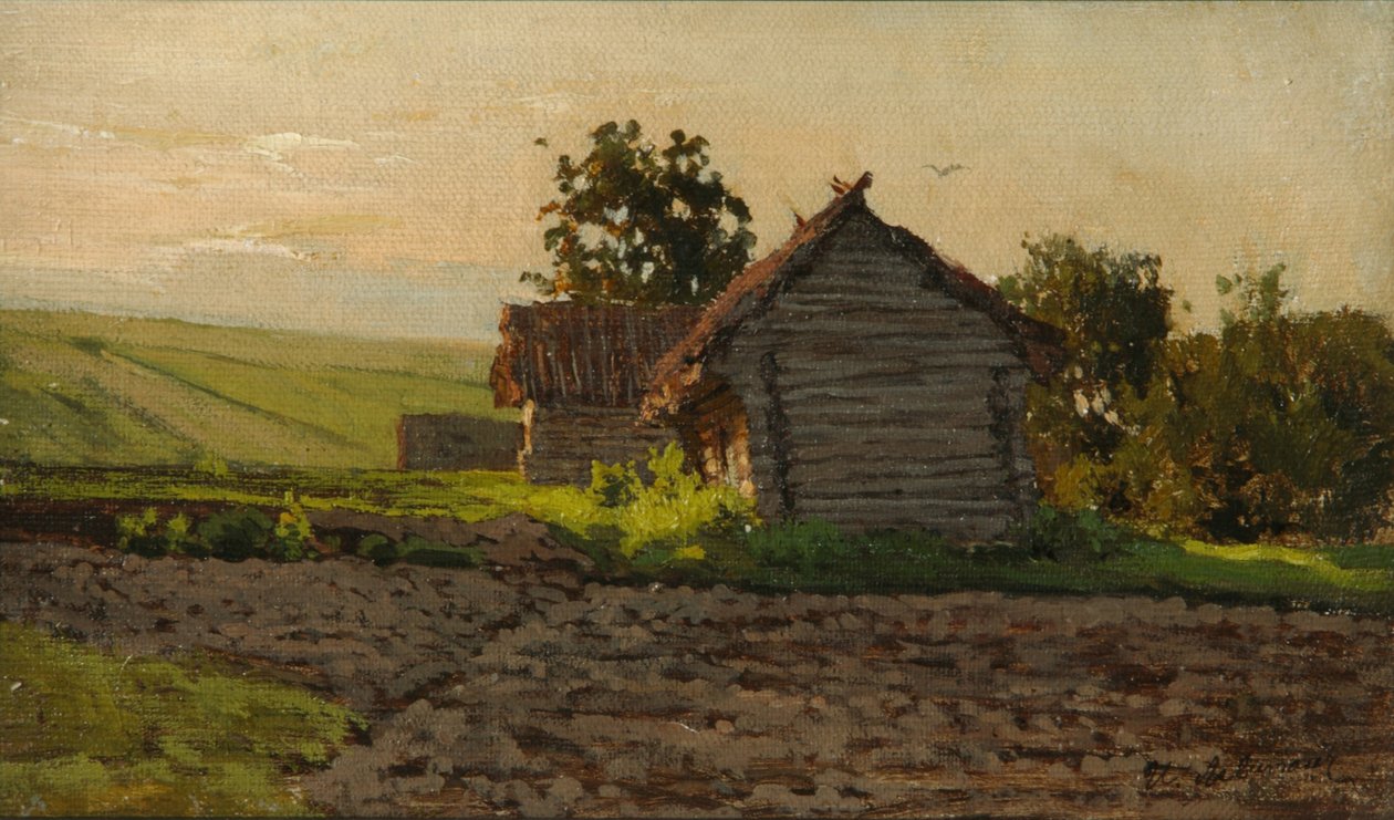 Slobodka, 1884 tekijältä Isaak Ilyich Levitan