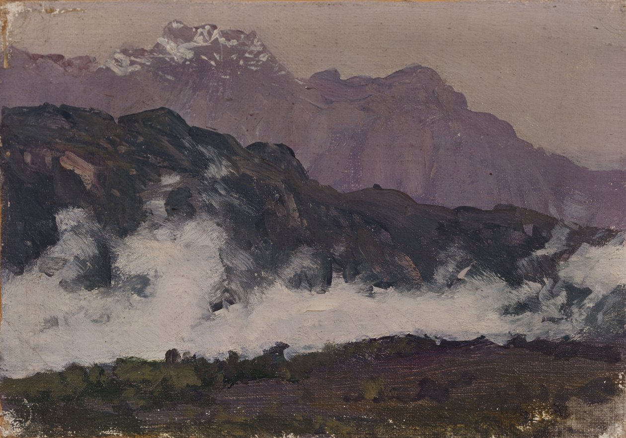 Alpit, 1897 tekijältä Isaak Ilyich Levitan
