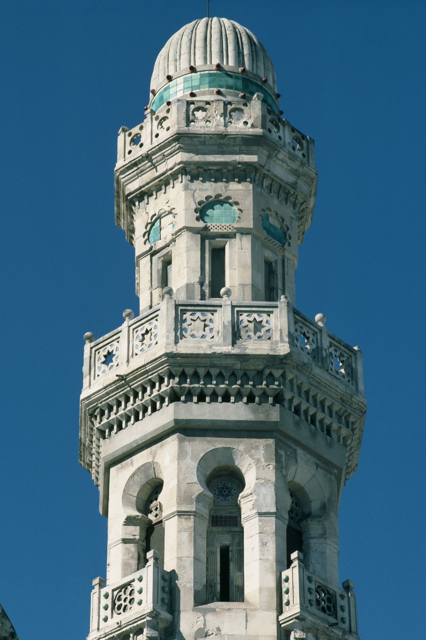 Minareetin yksityiskohta (kuva) tekijältä Islamic School