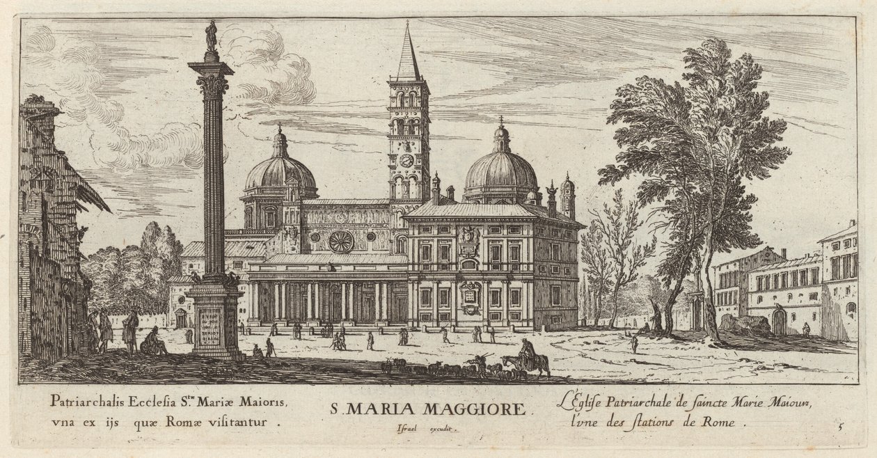 S. Maria Maggiore tekijältä Israël Silvestre