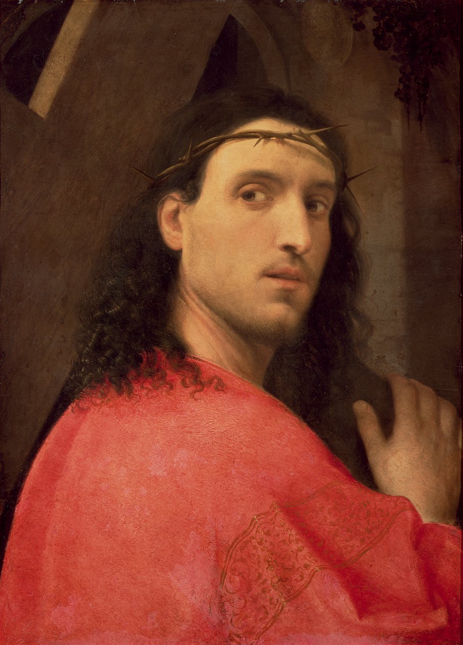 Kristus kantaa ristiä, n.1515 (paneeli) tekijältä Italian School