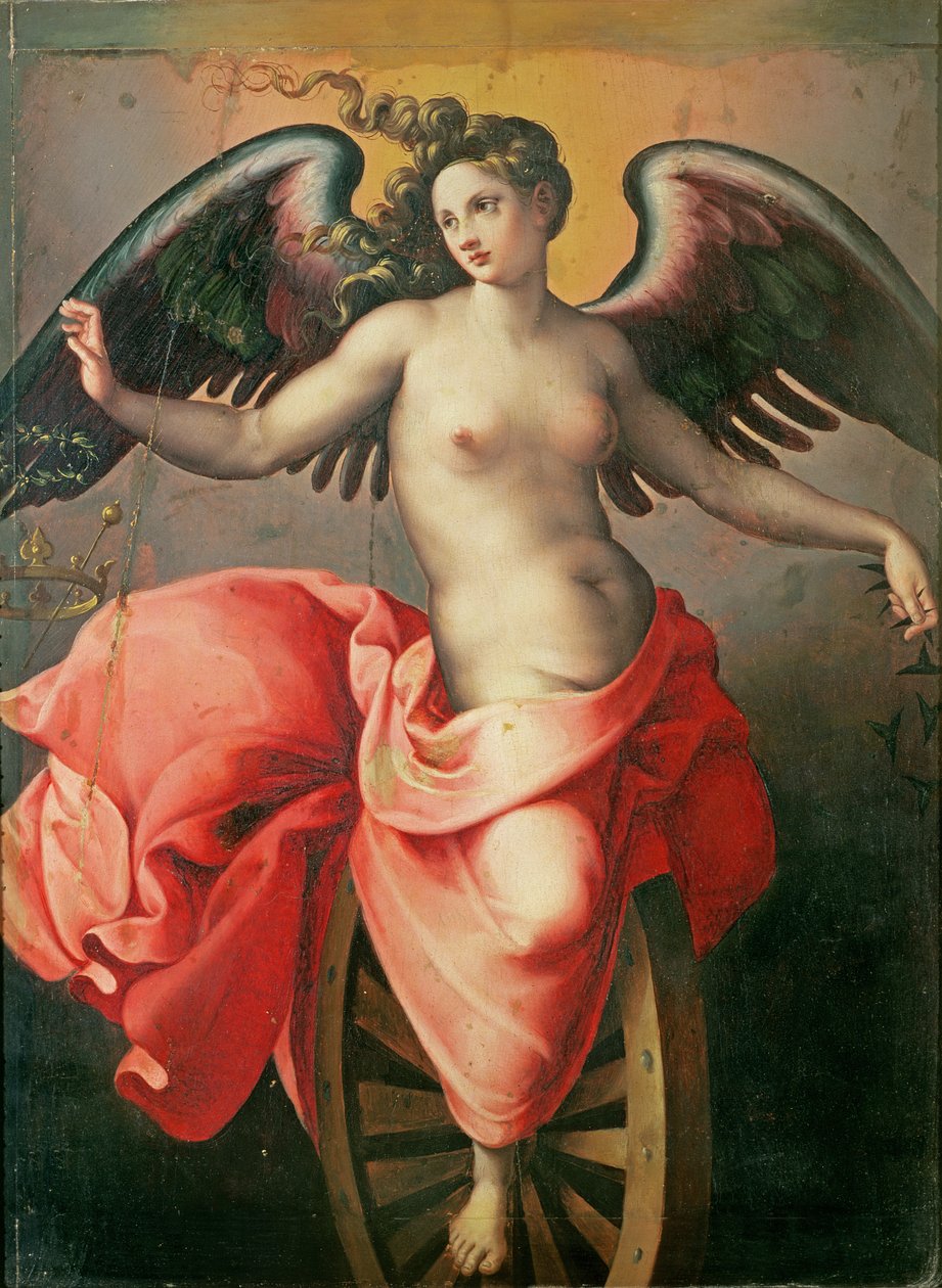 Fortune, 1580 (paneeli) tekijältä Italian School