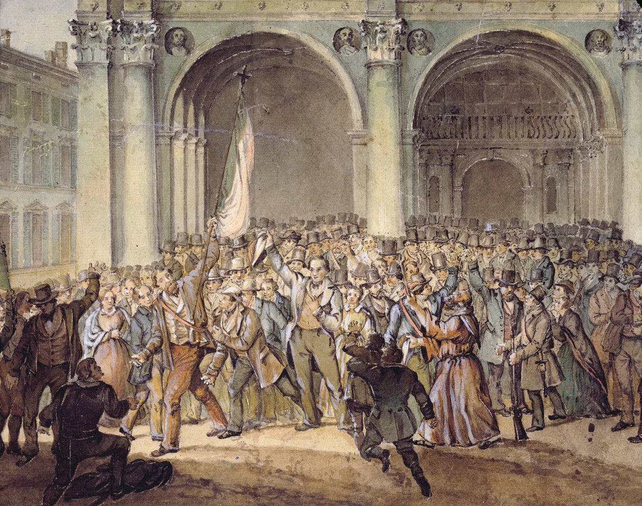 Brescian kymmenen päivää, vuoden 1849 jälkeen tekijältä Italian School