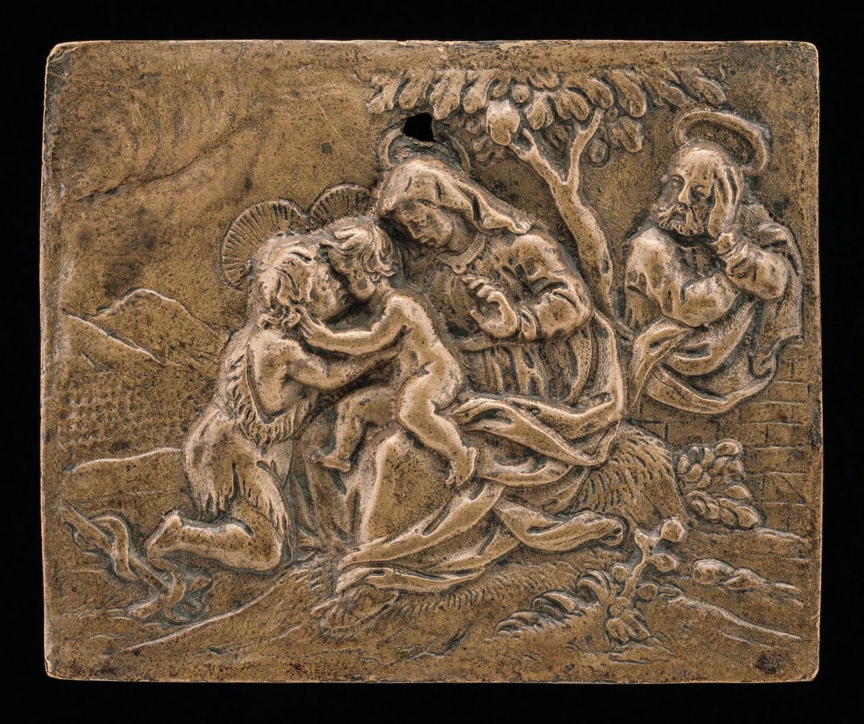 Pyhä perhe tekijältä Italian 16th Century