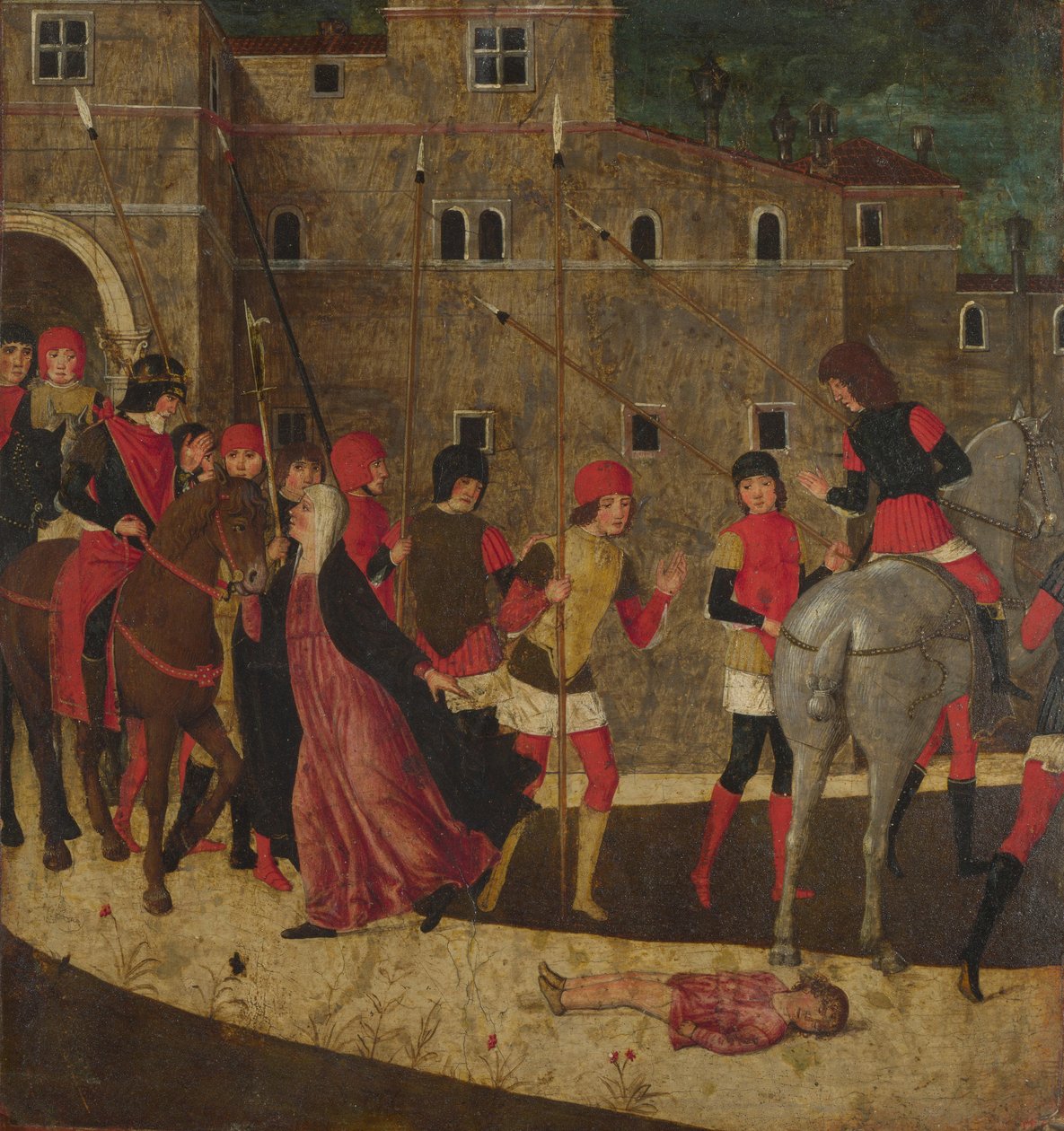 Lesken vetoomus, vuosien 1475 ja 1500 välillä tekijältä Italian Master