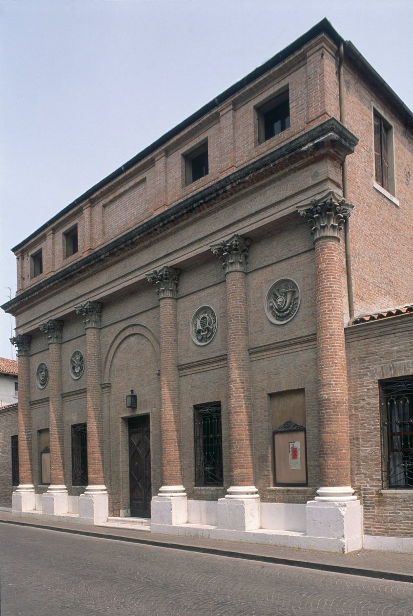 Teatro Accademicon julkisivu (kuva) tekijältä Italian School
