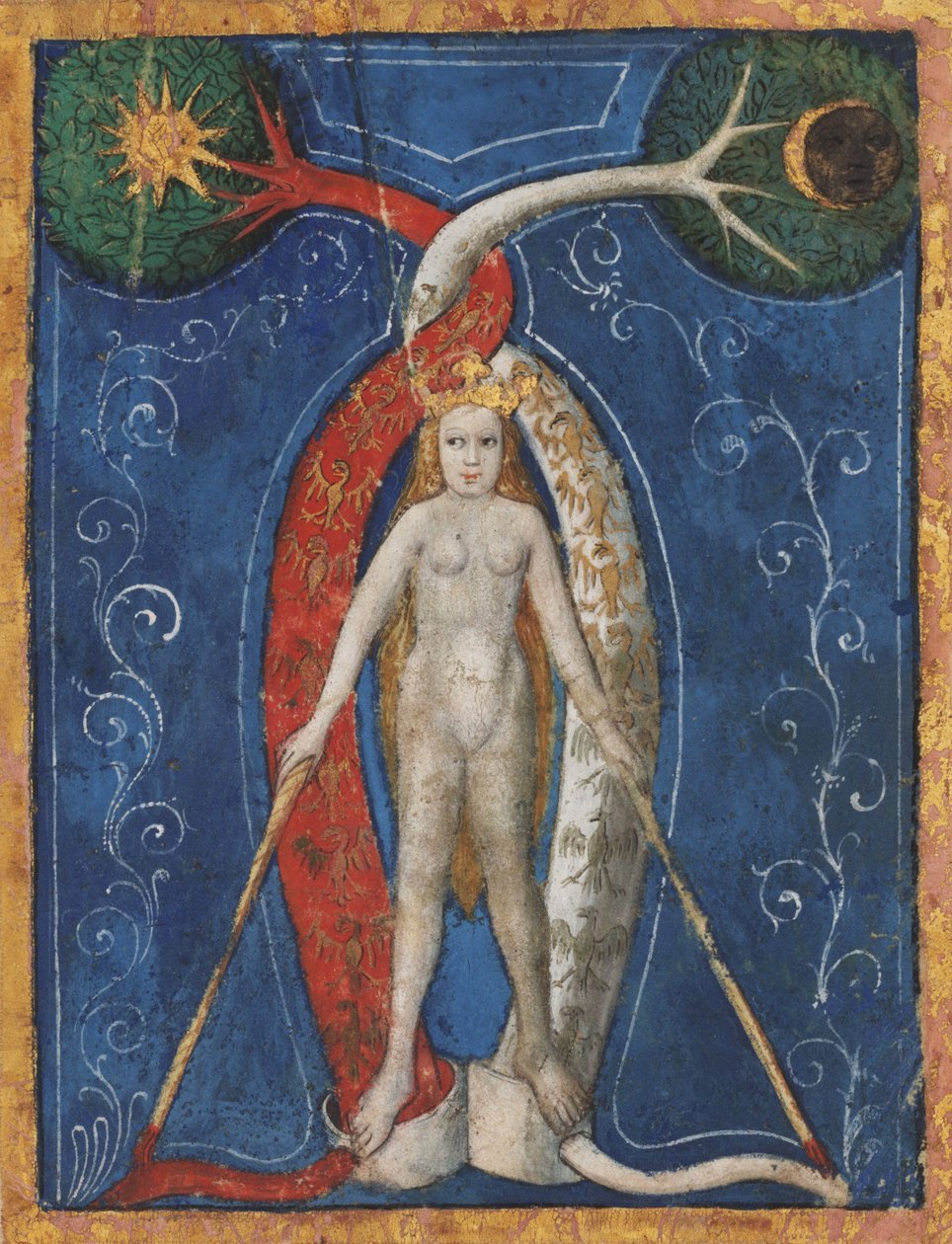 Filosofinen elohopea (vellum) tekijältä Italian School