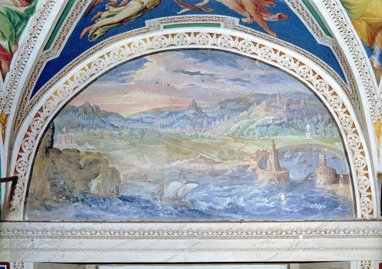 Port Scene tekijältä Italian School