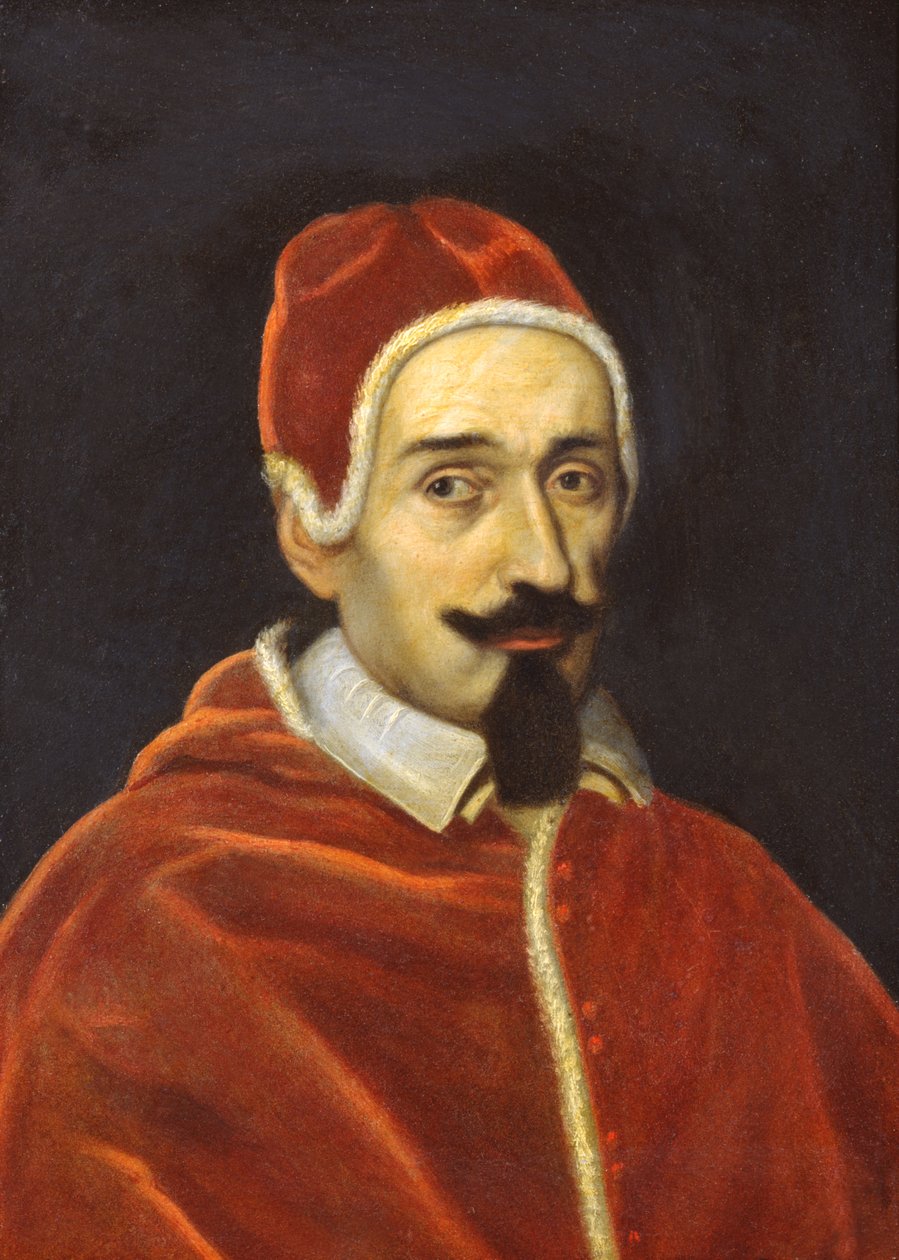 Aleksanteri VII:n muotokuva 57-vuotiaana tekijältä Italian School