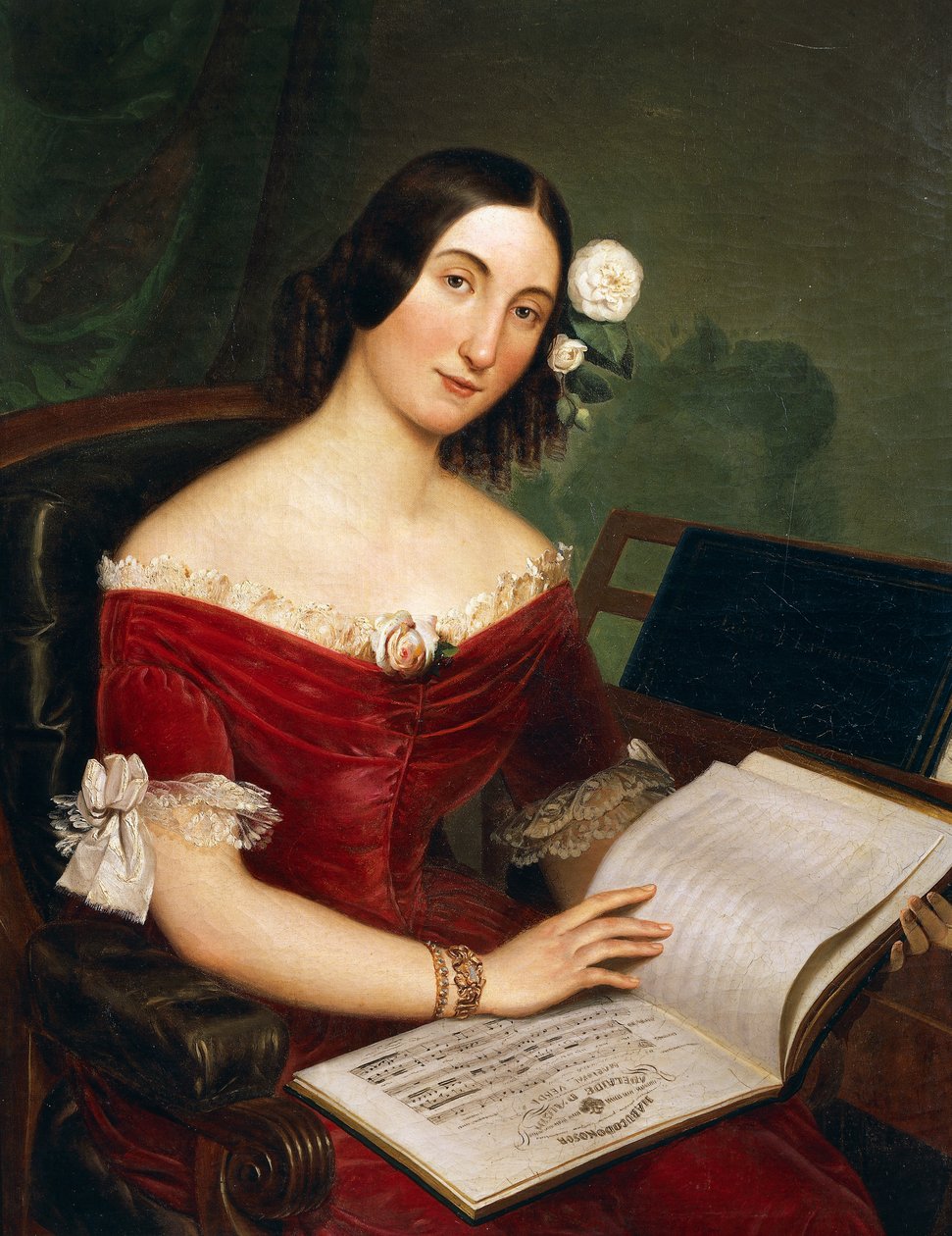 Giuseppina Strepponin muotokuva (Lodi tekijältä Italian School