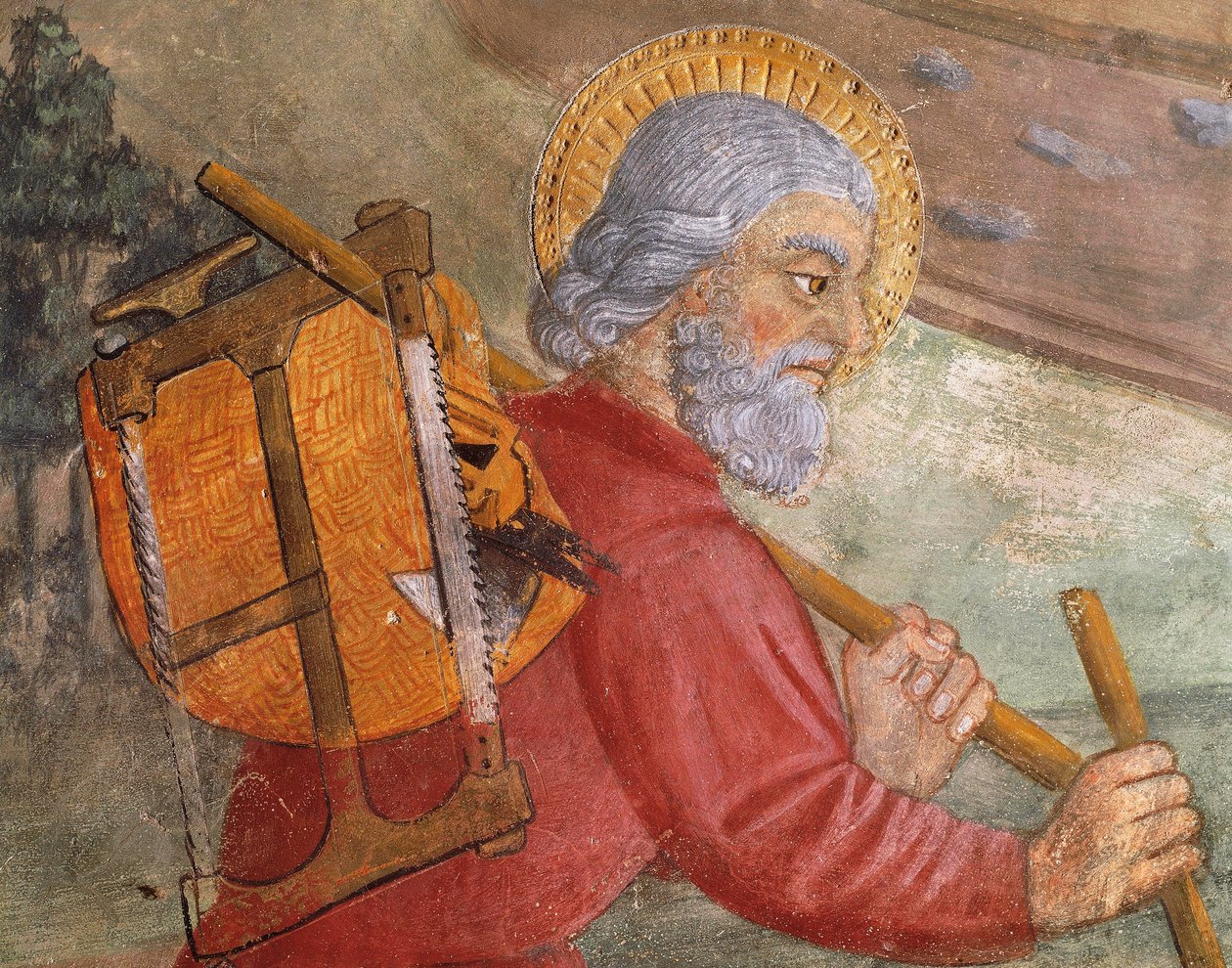 St Joseph, yksityiskohta lennosta Egyptiin tekijältä Italian School