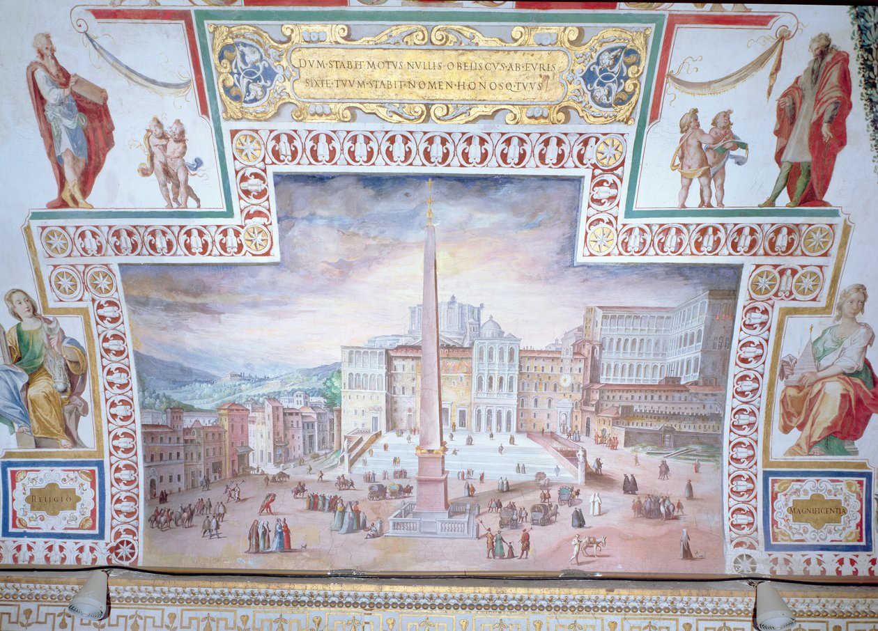 Pyhän Pietarin aukio, Rooma tekijältä Italian School