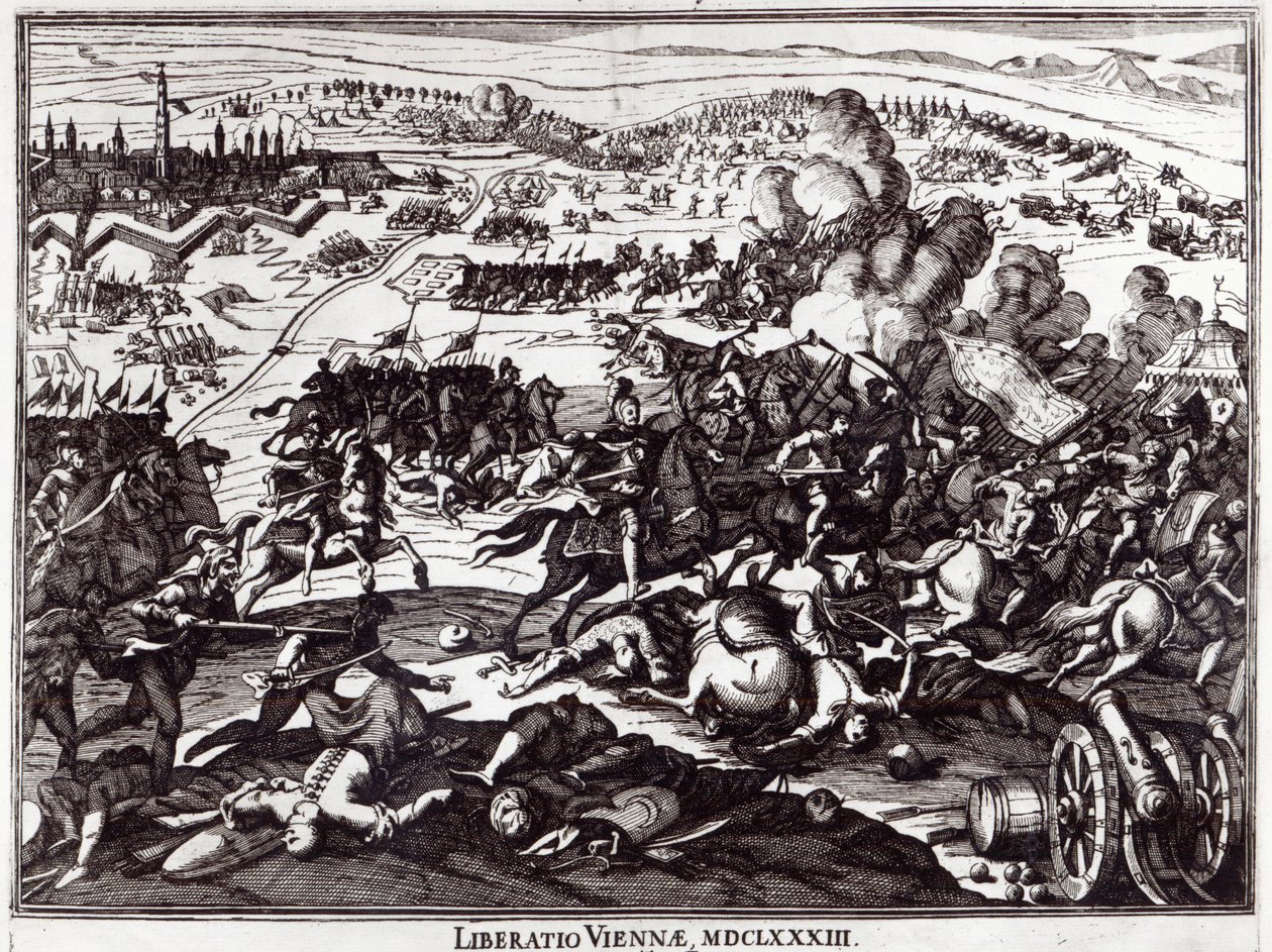 Wienin piiritys 1683 tekijältä Italian School