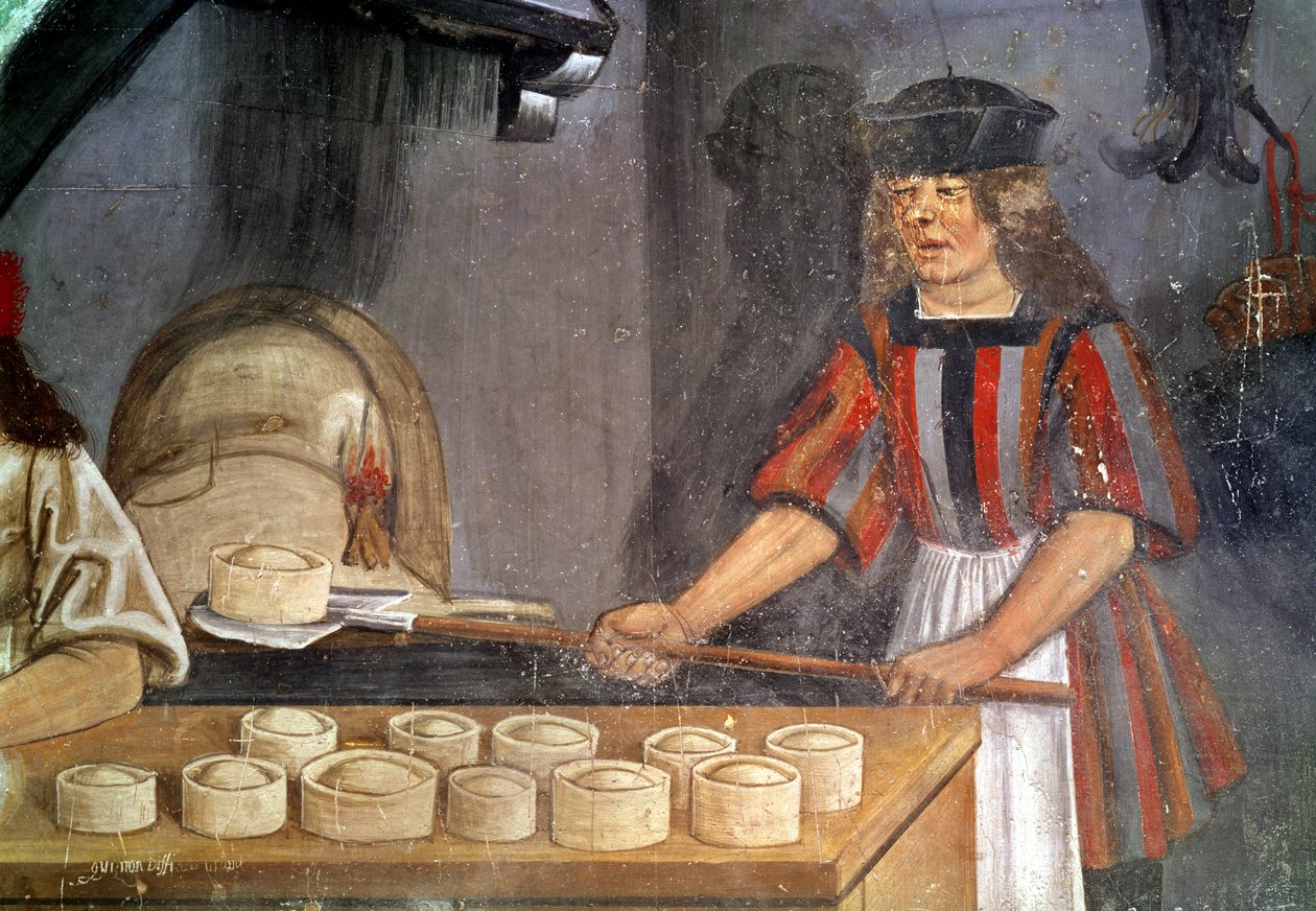 Leipuri (fresko) tekijältä Italian School