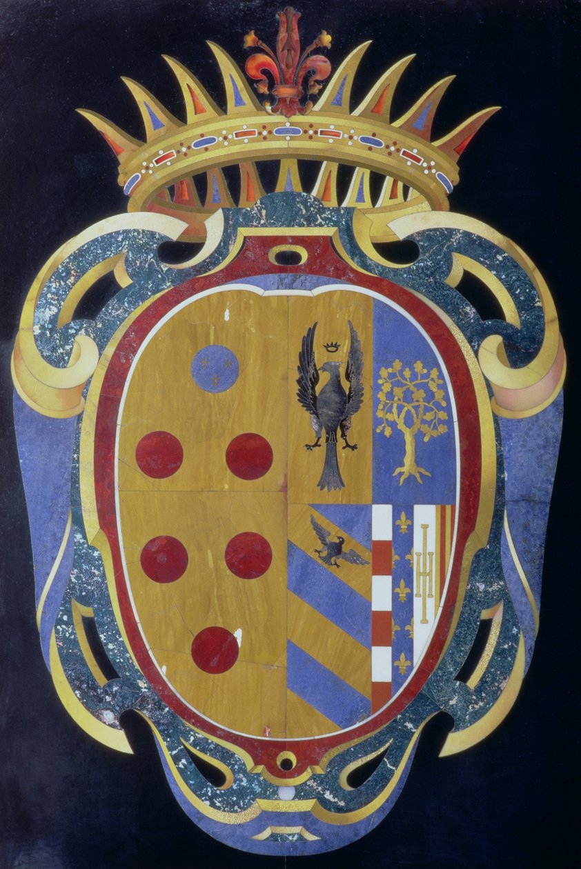Medici-Lorenan vaakuna, n. 1638 tekijältä Italian School
