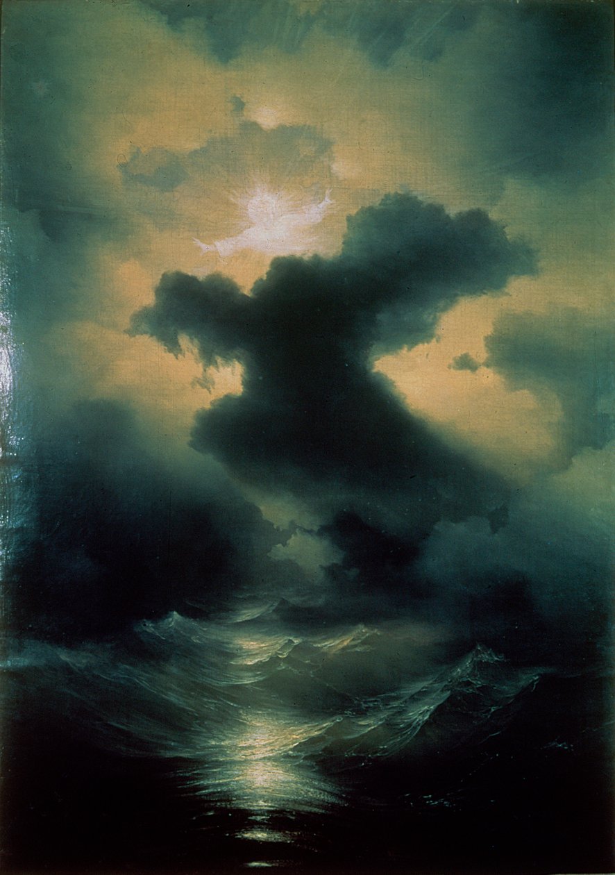 Chaos (The Creation), 1841 tekijältä Ivan Konstantinovich Aivazovsky