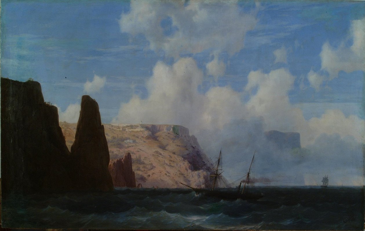 Rocky Cliffs tekijältä Ivan Aivazovsky