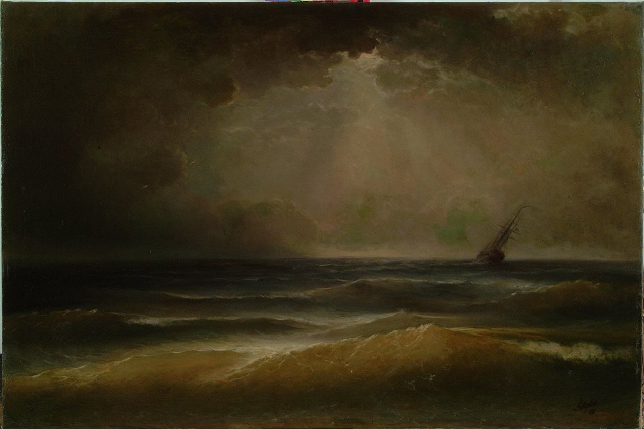 Myrsky tekijältä Ivan Aivazovsky