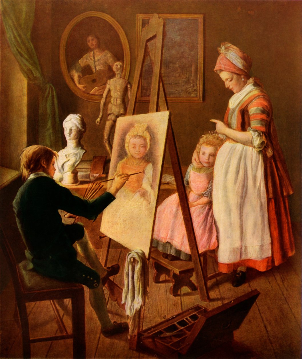 Nuori taidemaalari, 1760-luku, 1965. tekijältä Ivan Ivanovic Firsov