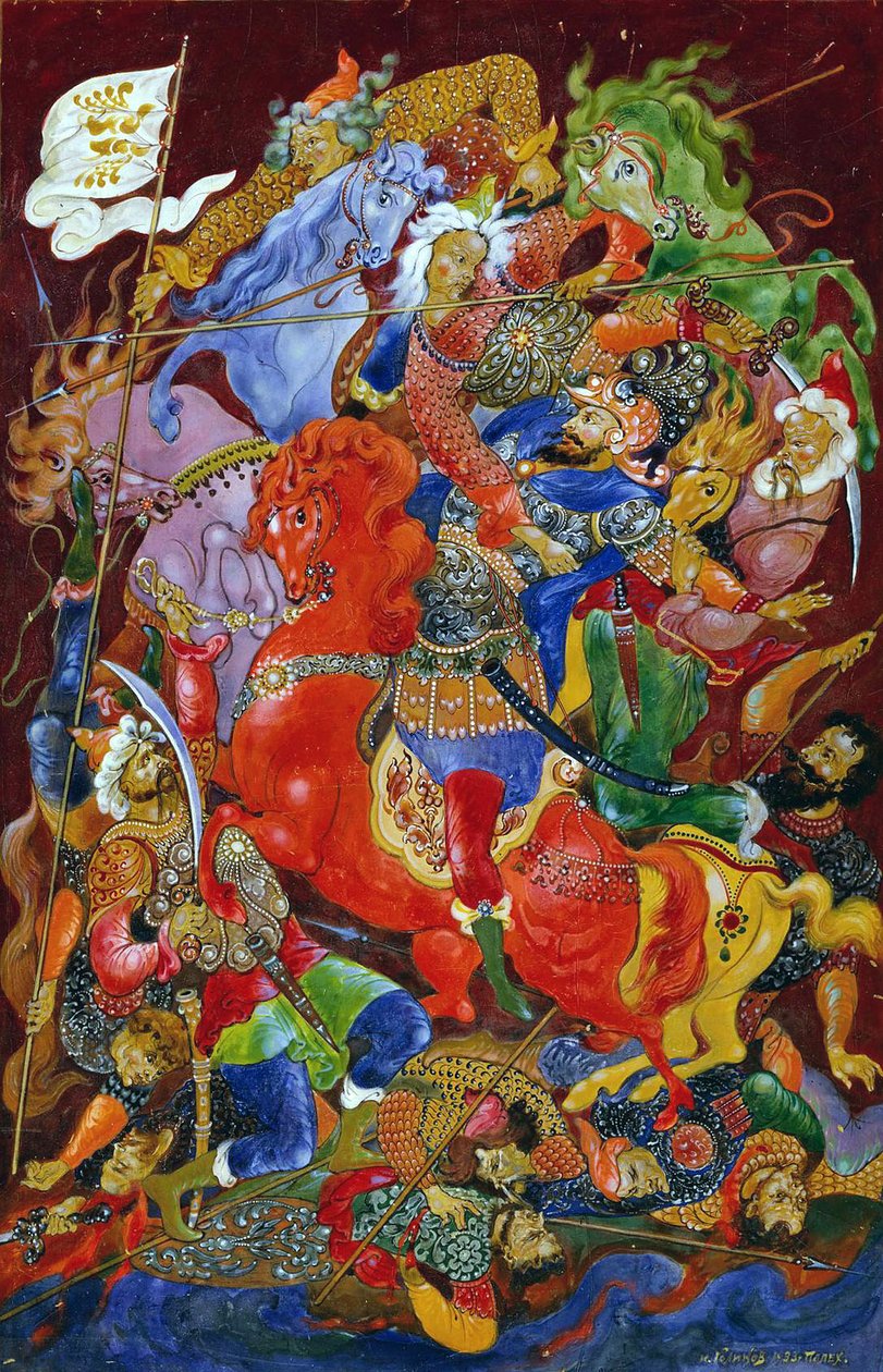 Prinssi Igorin vangitseminen, 1932-1933. tekijältä Ivan Ivanovich Golikov
