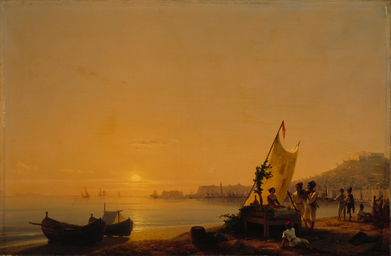 Napolinlahti, 1844. tekijältä Ivan Konstantinovich Aivazovsky