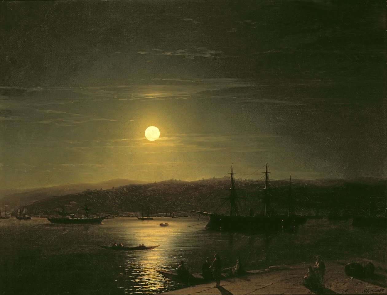 Näkymä Konstantinopoliin tekijältä Ivan Konstantinovich Aivazovsky