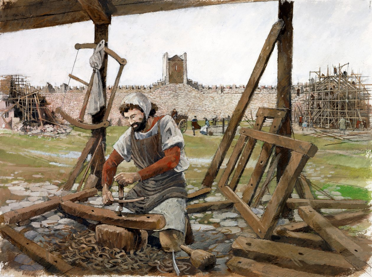 Carpenter, Scarboroughin linna, 1100-luku, n. 1990-2010 tekijältä Ivan Lapper