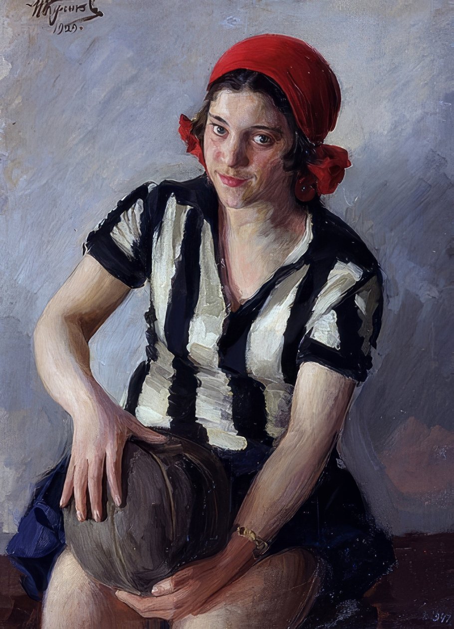 Urheilija. 1928 tekijältä Ivan Semyonovich Kulikov