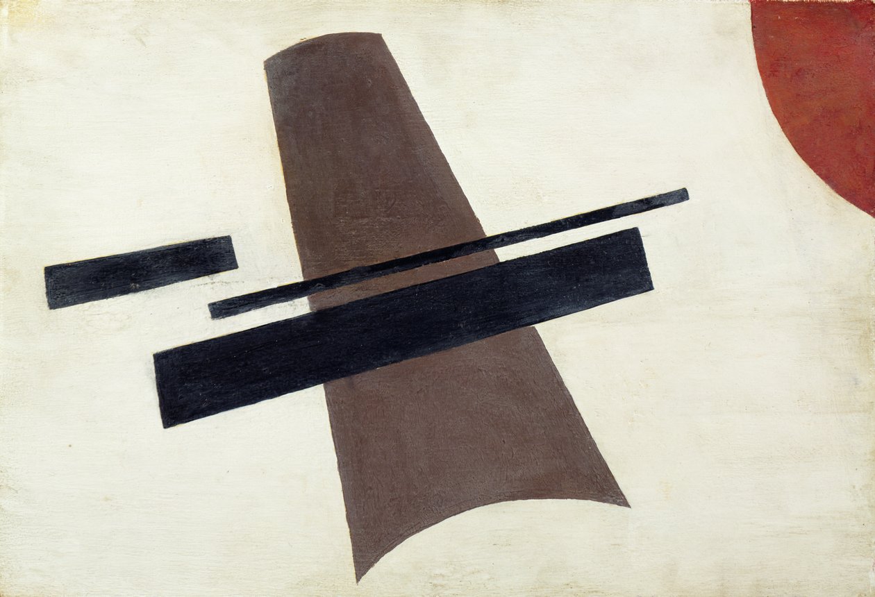 Suprematismi, 1916 tekijältä Ivan Vasilevich Kliun
