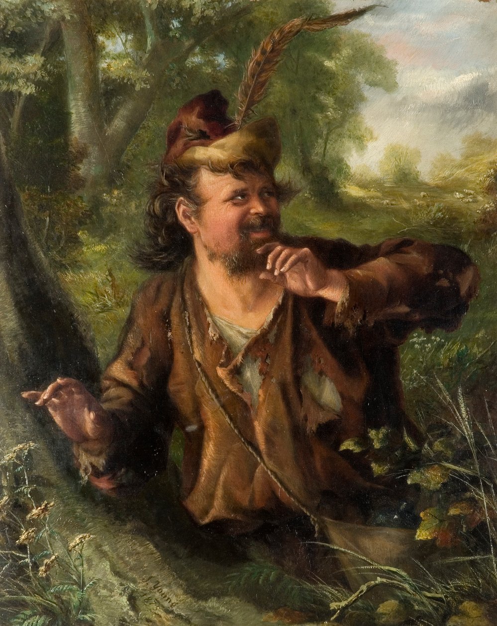 The Vagrant, 1875 tekijältä J. Young