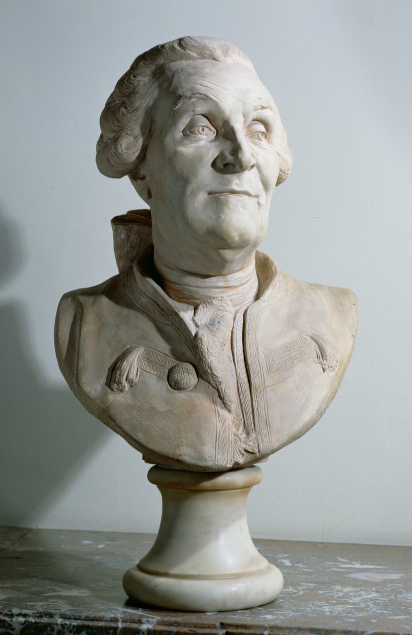 Charles Marie de La Condamiinin (1701-74) rintakuva tekijältä J.B.C dHuet
