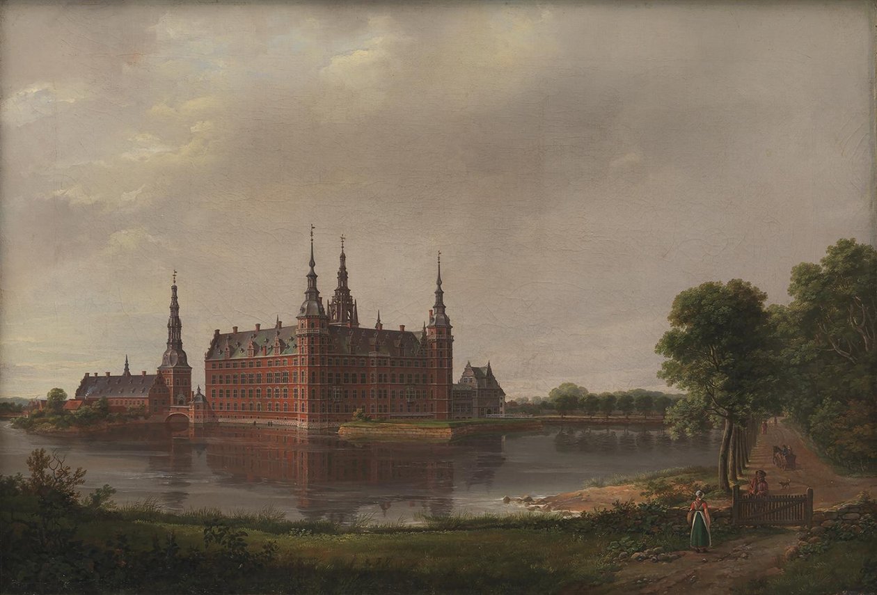 Frederiksborgin linna tekijältä Johan Christian Dahl