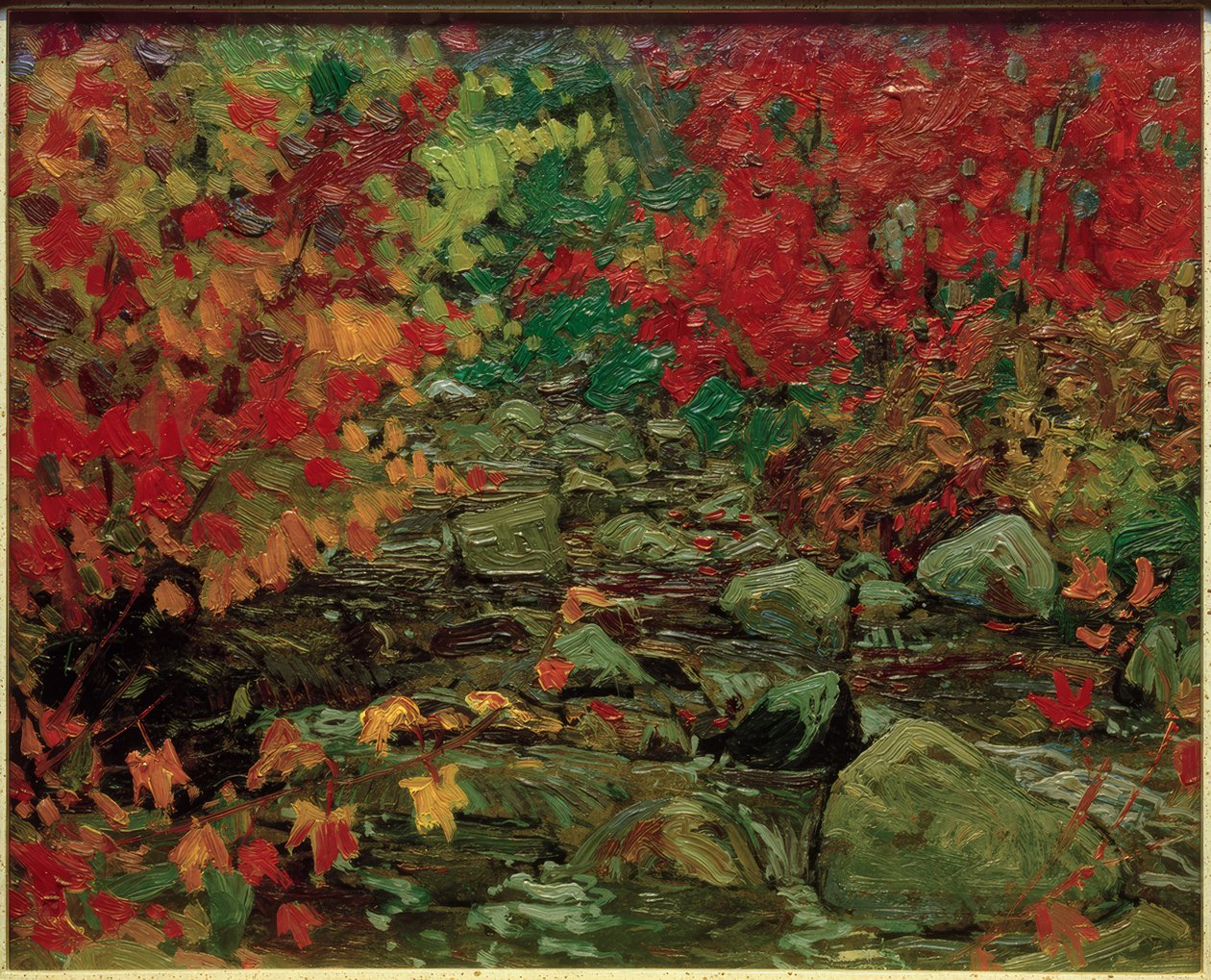 Syksyn lehdet, Batchewana Wood tekijältä J.E.H. MacDonald